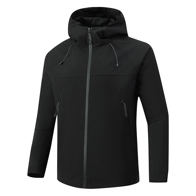Cross-border Men's Large Universal Outdoor Waterproof American Style Charge Jacket Plus Large Size Casual Jacket for Men Plus Self-driving